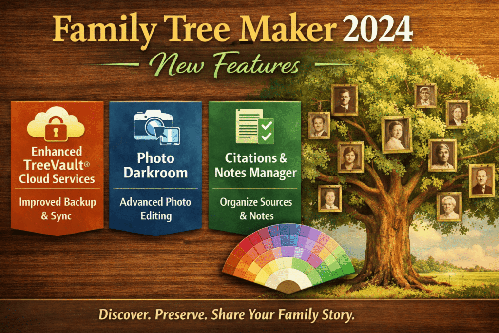 Family Tree Maker 2024