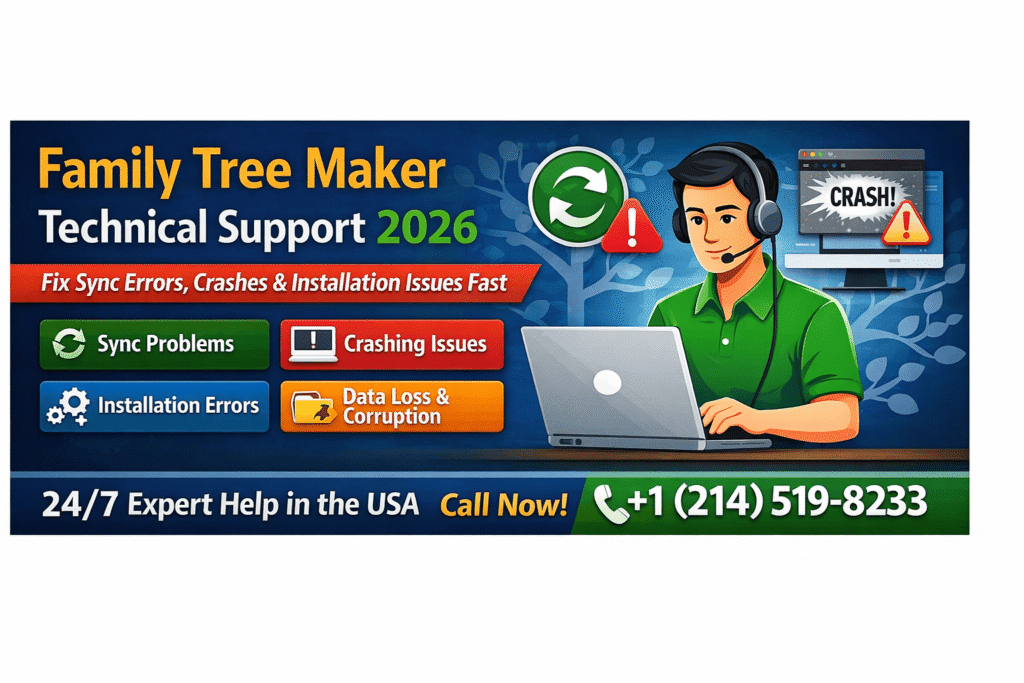 family tree maker technical support